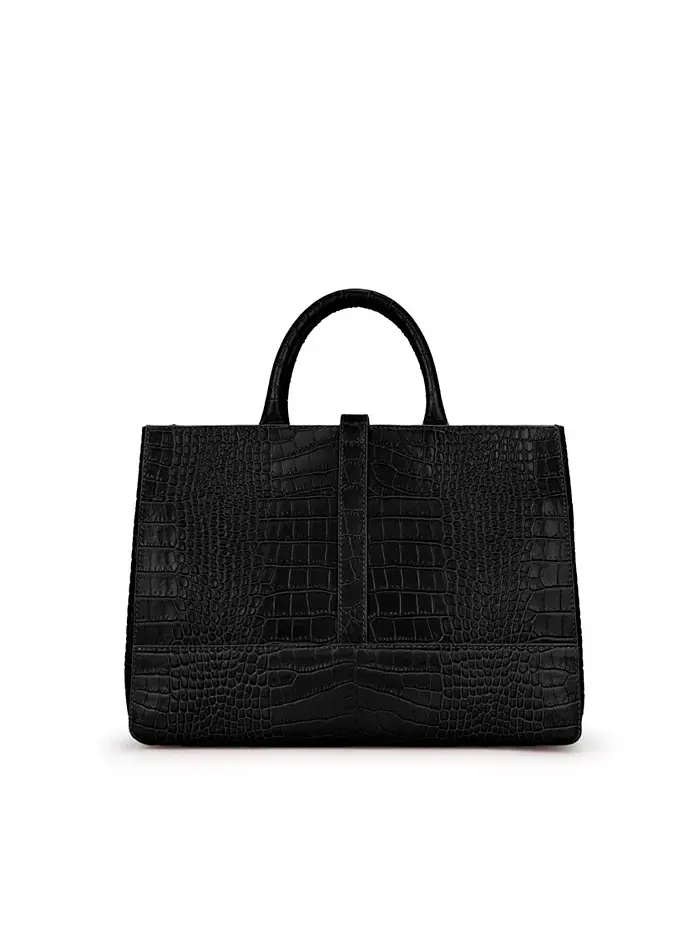 Сумка Lola Croco 12" Teddy Blake — изображение 4 из 7, черный