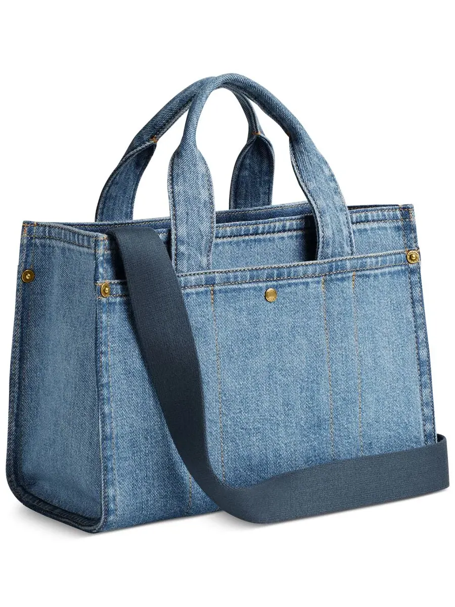 Джинсовая сумка-тоут Cargo от COACH — изображение 7 из 7, индиго