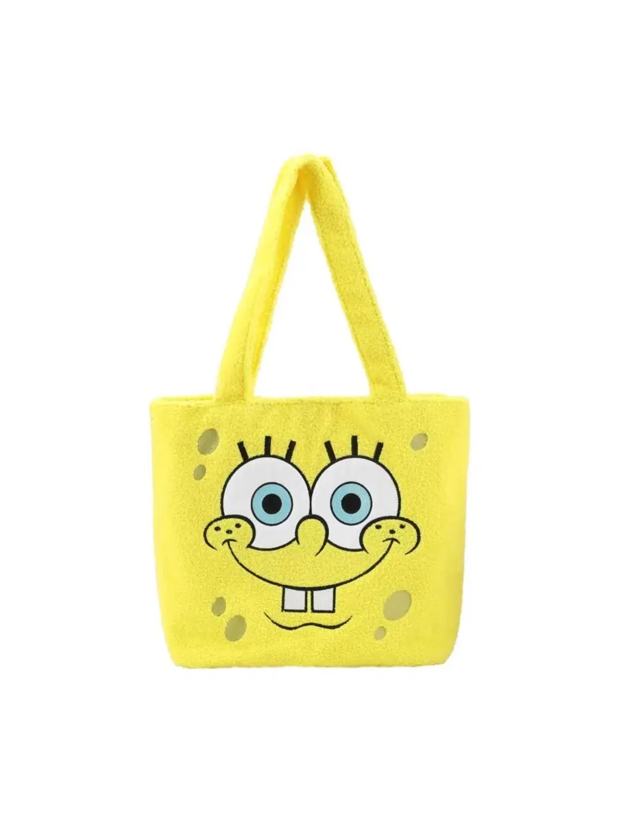 Сумка-шоппер Character Face желтого цвета, 40 см Spongebob Squarepants — изображение 10 из 11, желтый