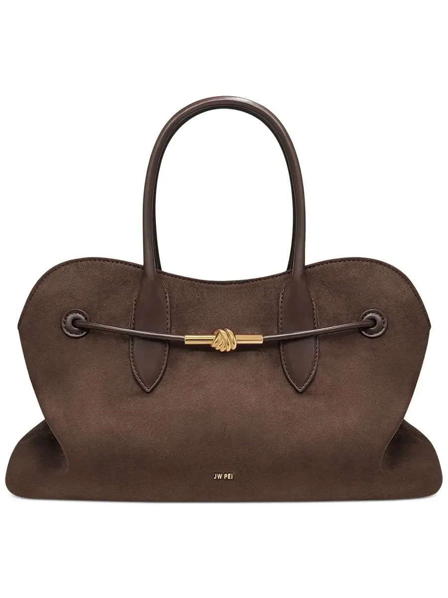 Сумка-шопер Adele Metal Rope Knot Large Tote JW PEI — коричневый