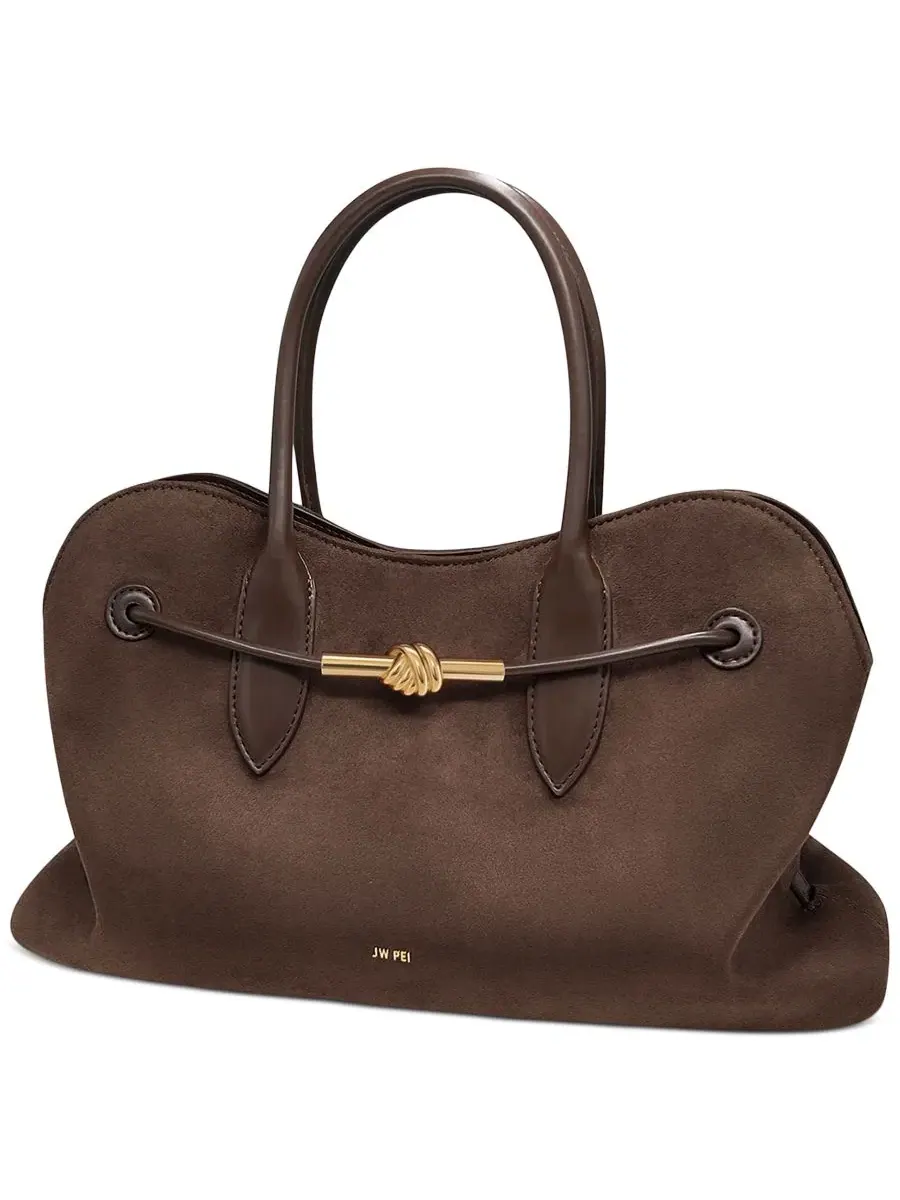 Сумка-шопер Adele Metal Rope Knot Large Tote JW PEI — изображение 3 из 4, коричневый