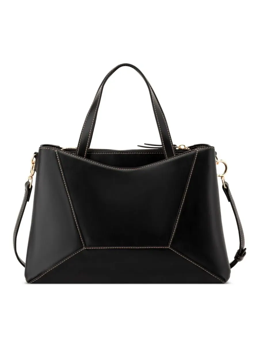 Сумка-кроссбоди Zoey Medium Satchel Bag Nine West — изображение 3 из 5, черный
