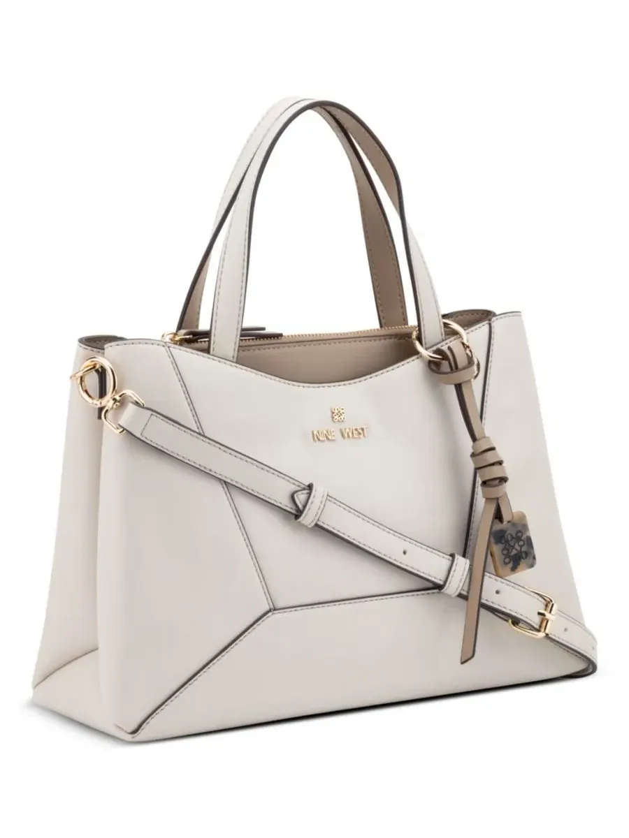 Сумка-шопер Nine West Zoey Medium Satchel Bag, Milkpumic — изображение 4 из 5