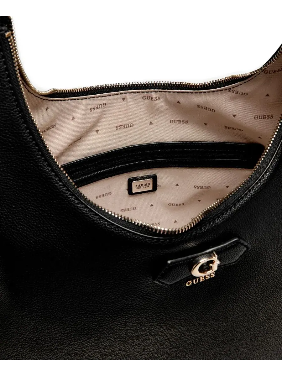 Сумка-хобо GUESS Suzy Extra-Large — изображение 3 из 5, черный