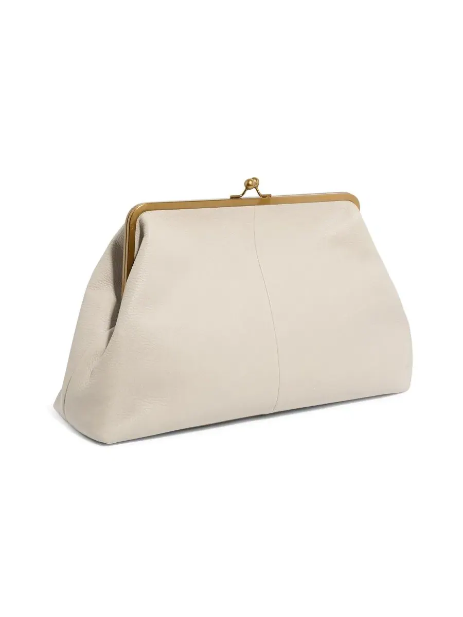 Клатч Grace Oversized American Leather Co. — изображение 4 из 4, экру