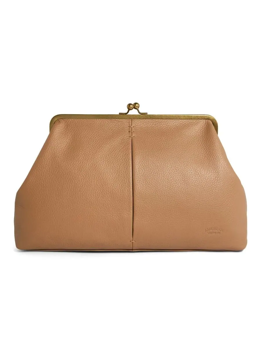 Клатч Grace Oversized из натуральной кожи American Leather Co., Vachetta — изображение 1 из 4