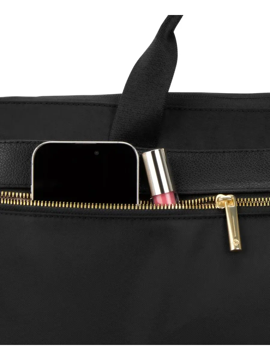 Портфель-трансформер Mobile Solution 2 38 см , тонкий и удобный Samsonite — изображение 8 из 13, черный