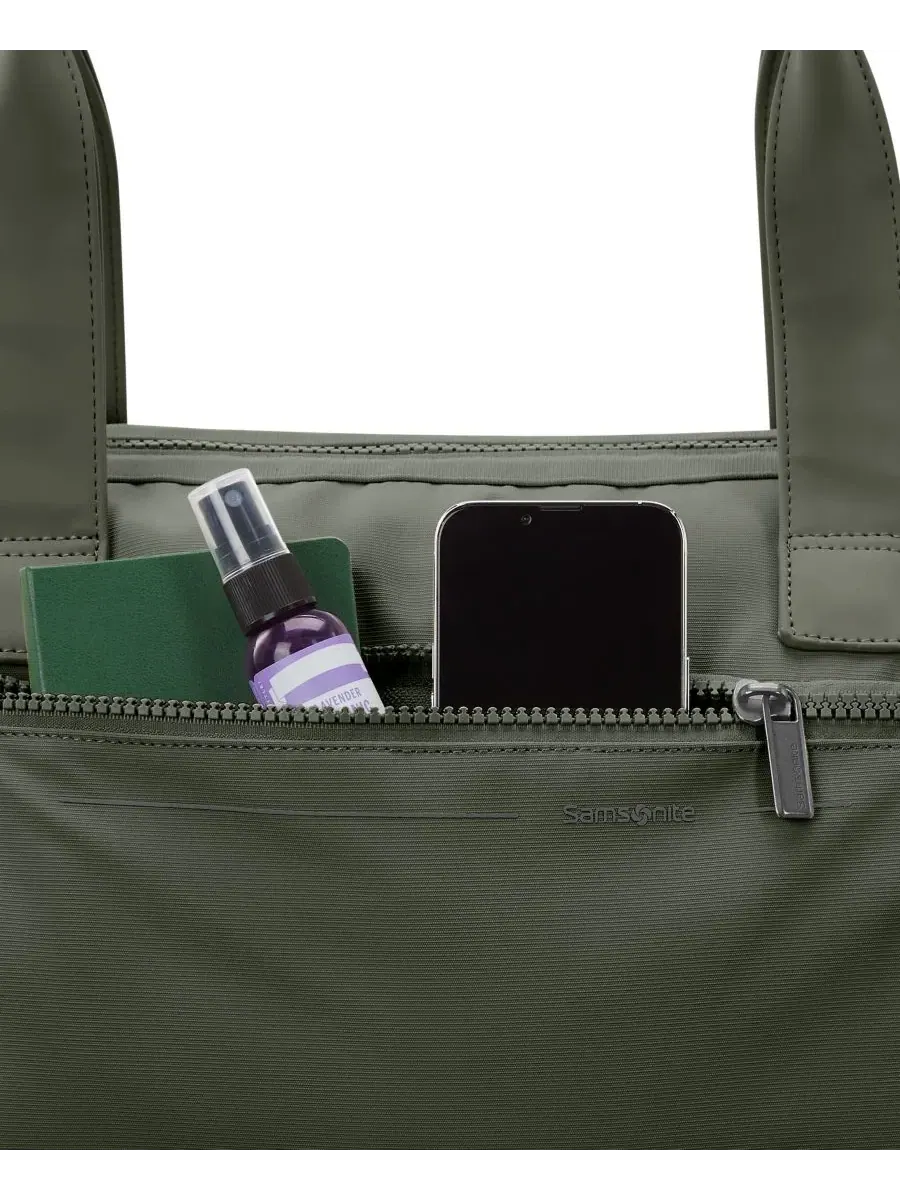 Дорожная сумка Better Than Basic с откидным дном, 48 см Samsonite — изображение 3 из 5, оливковый