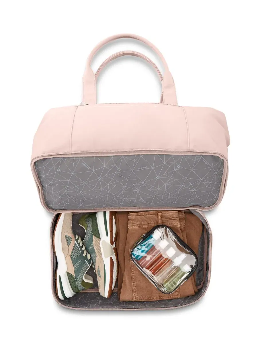 Дорожная сумка Better Than Basic с откидным дном, 48 см Samsonite — изображение 12 из 12, розовый