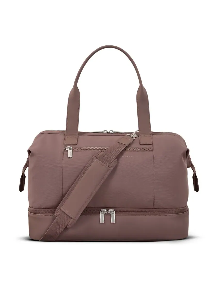 Дорожная сумка Better Than Basic с откидным дном, 48 см Samsonite, сиреневый — изображение 2 из 20, фиолетовый