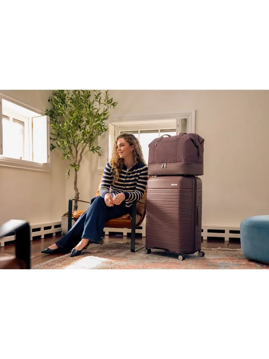 Дорожная сумка Better Than Basic с откидным дном, 48 см Samsonite, сиреневый — изображение 16 из 20, фиолетовый