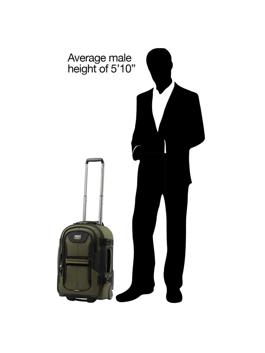 Ручная кладь Bold Small Carry-on Travelpro — изображение 3 из 7, оливковый
