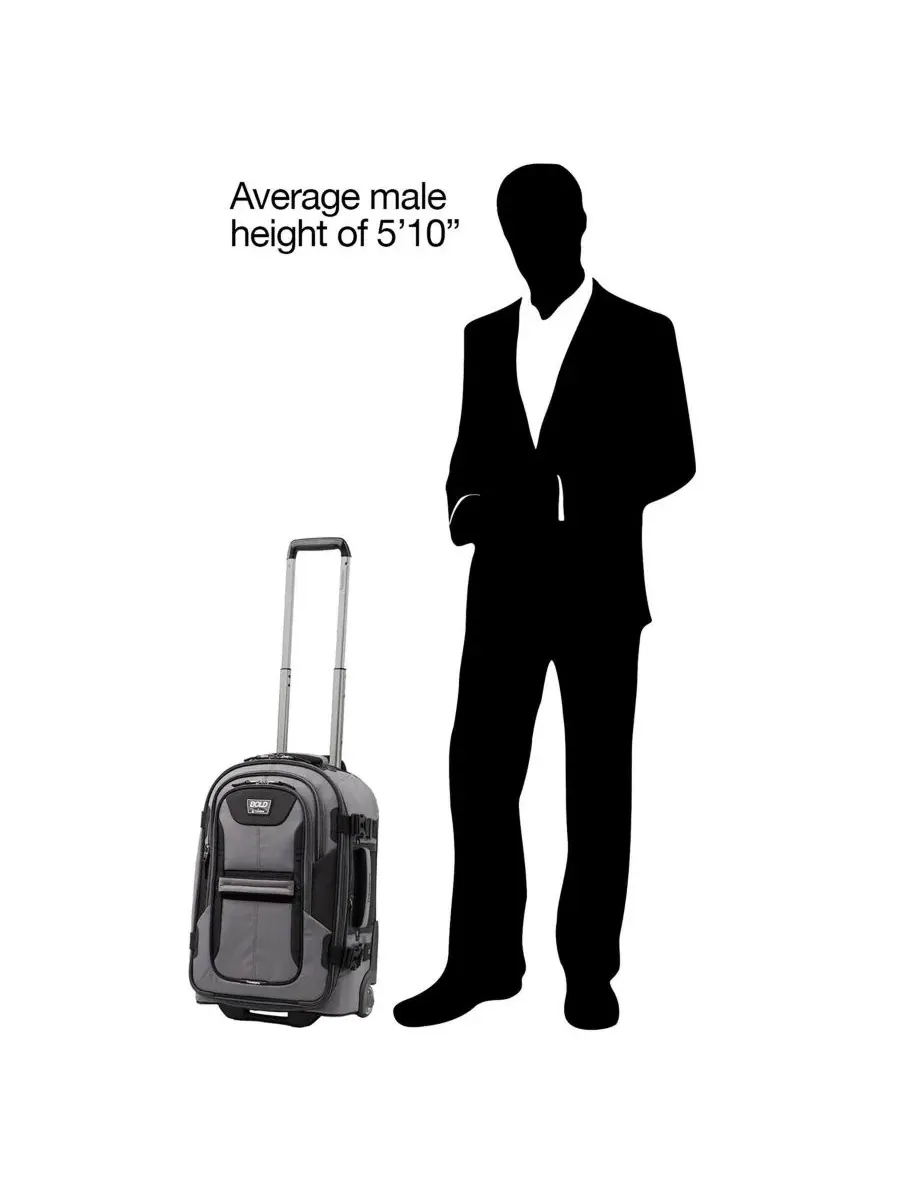 Дорожная сумка на колесиках Bold Small Carry-on Travelpro — изображение 3 из 8, серый