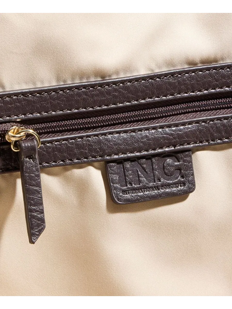 Сумка-шопер Gihsell Suede I.N.C. International Concepts — изображение 7 из 7, сливовый