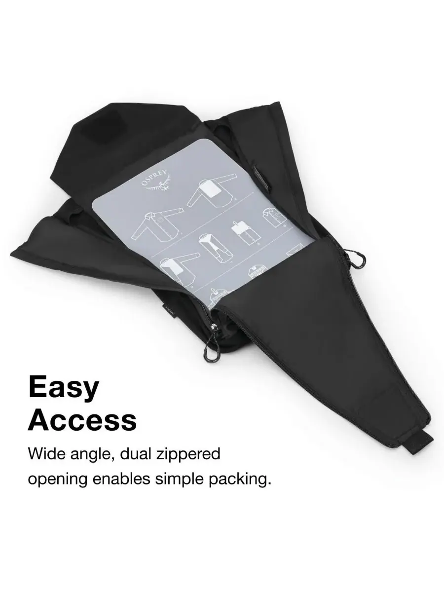 Osprey Packs Сверхлегкая папка для документов — изображение 3 из 5, черный