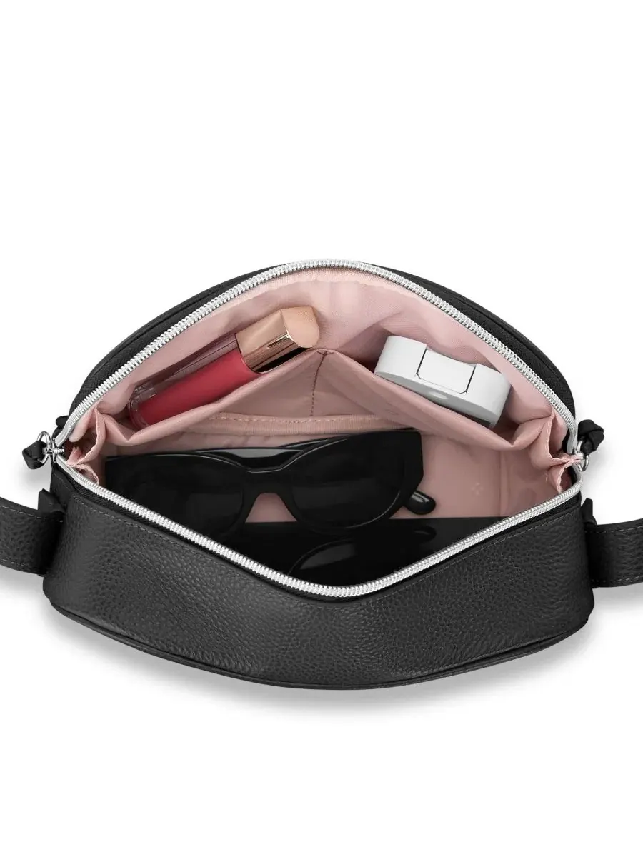 23 см кожаная сумка через плечо Mobile Solution 2 Samsonite — изображение 4 из 5, черный