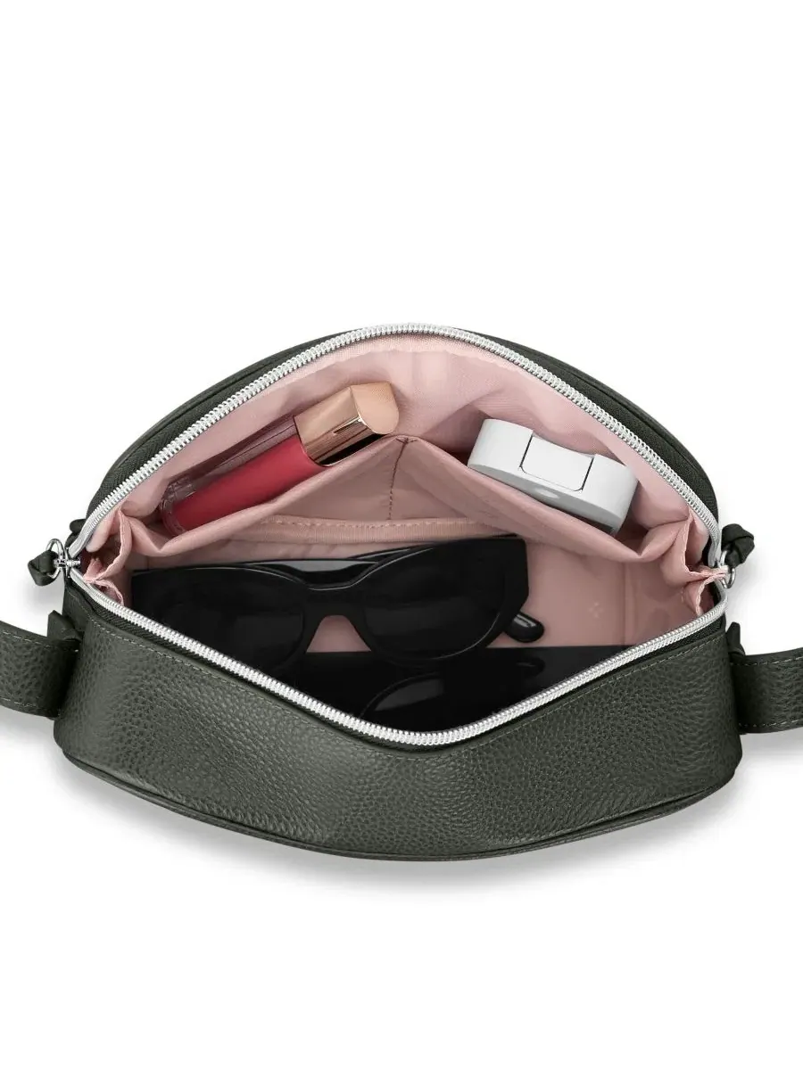 23 см кожаная сумка через плечо Mobile Solution 2 Samsonite — изображение 4 из 5, оливковый