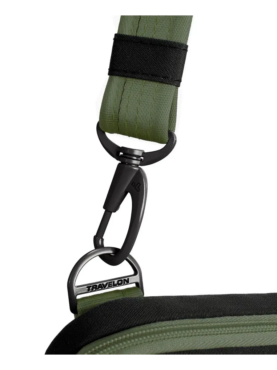 Противокражная сумка The Voyages Slim Crossbody Travelon — изображение 10 из 12, черный