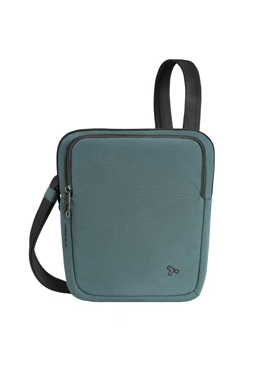 Противокражная сумка The Voyages Slim Crossbody Travelon — изображение 1 из 12, синий