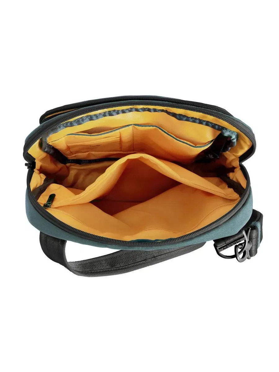 Противокражная сумка The Voyages Slim Crossbody Travelon — изображение 4 из 12, синий