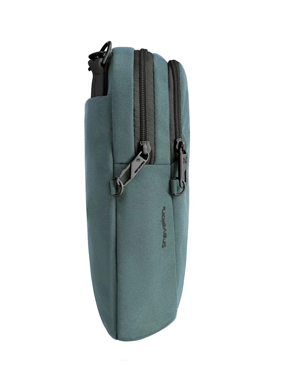 Противокражная сумка The Voyages Slim Crossbody Travelon — изображение 9 из 12, синий