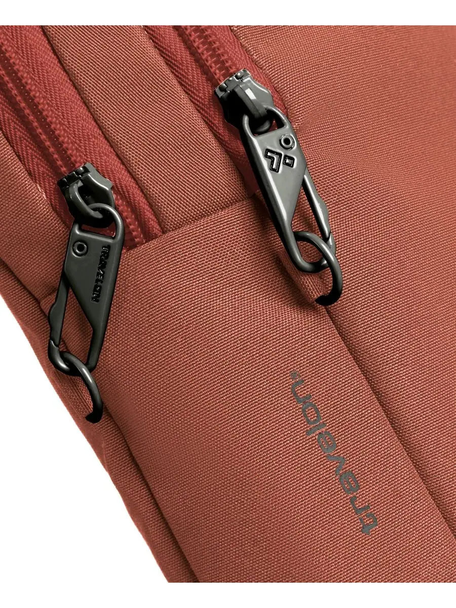 Противокражная сумка The Voyages Slim Crossbody Travelon, терракотовый — изображение 3 из 12