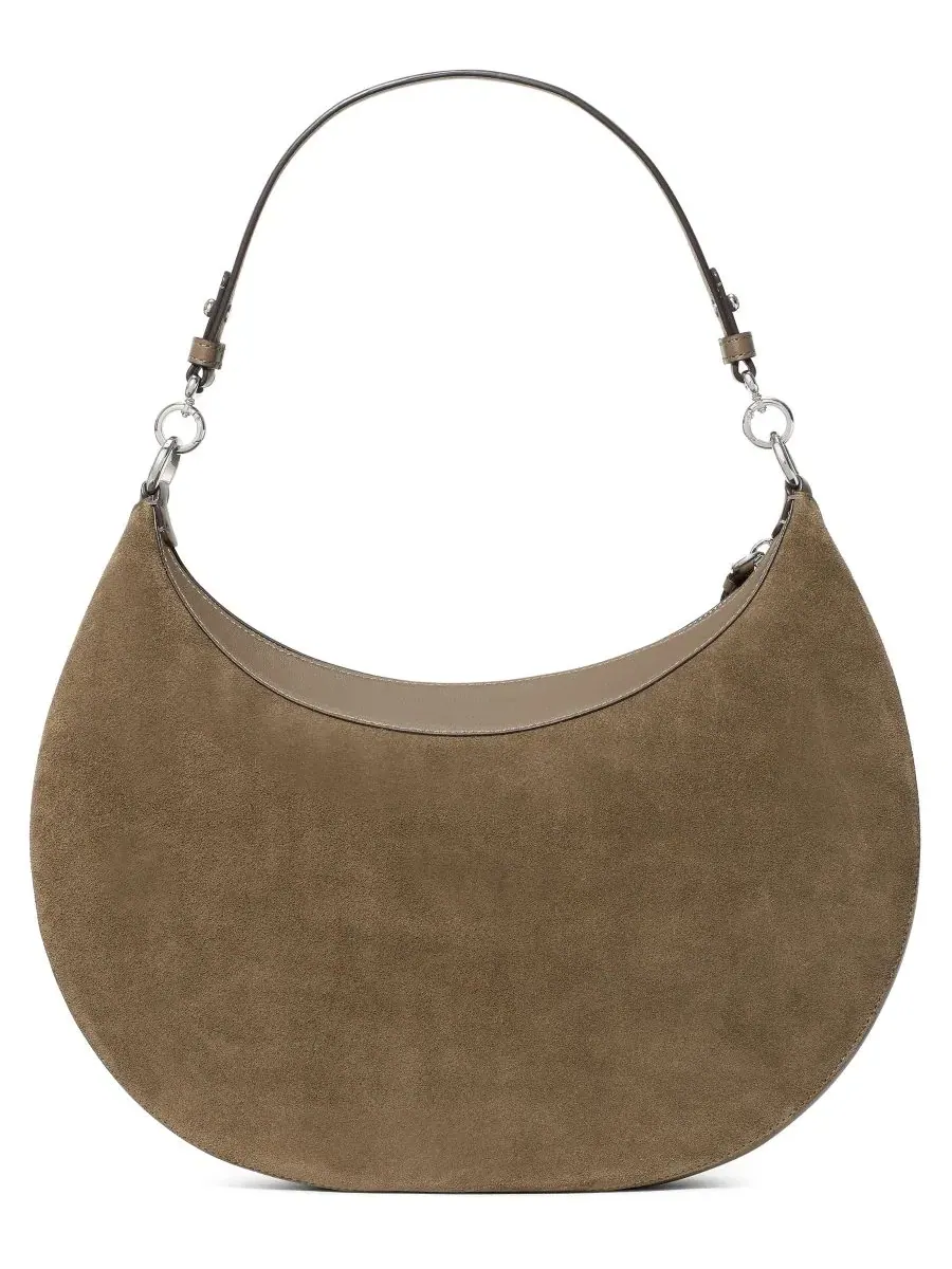 Сумка через плечо Liv Suede Large Shoulder Handbag kate spade new york — изображение 2 из 6, бежевый