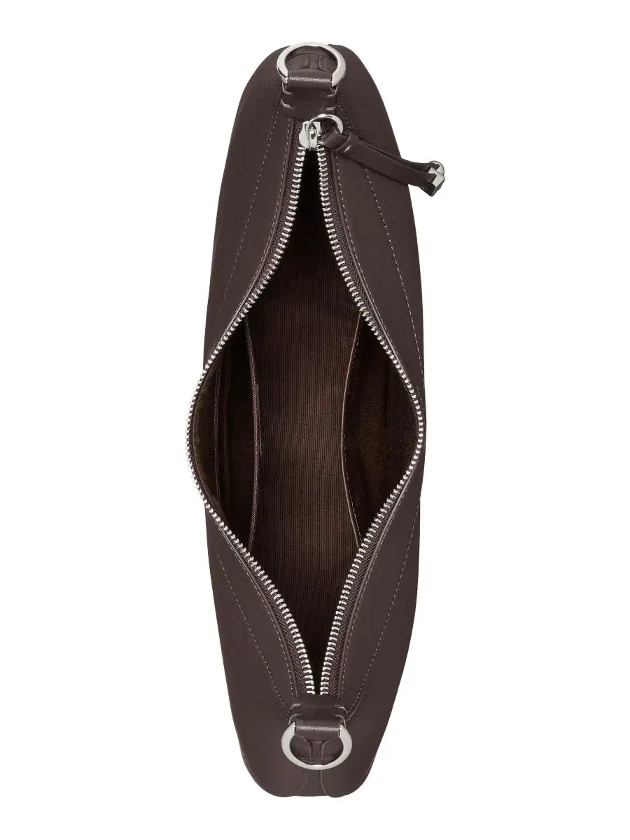 Сумка через плечо Liv Suede из замши kate spade new york — изображение 4 из 6, шоколадный