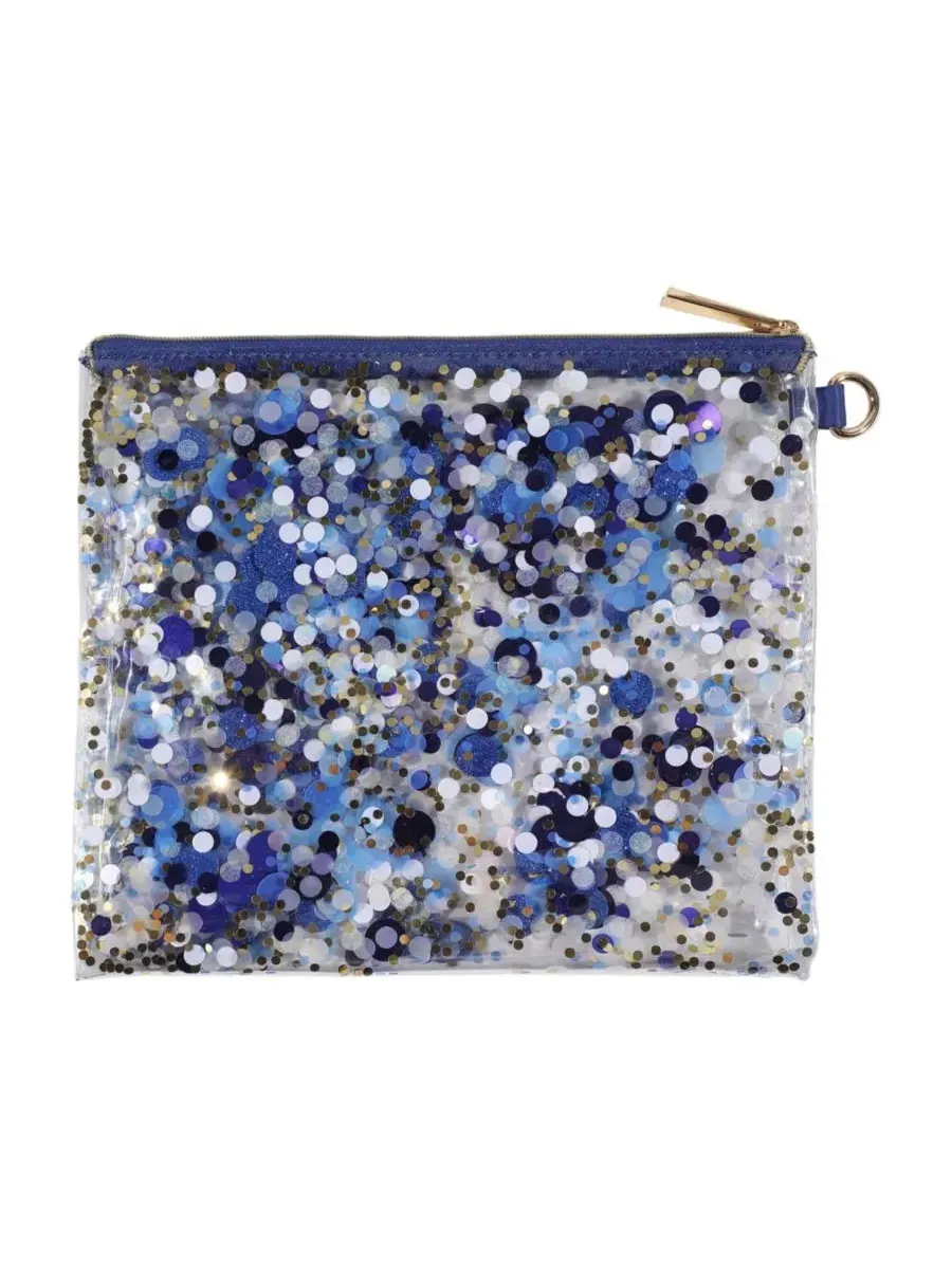 Packed Party Косметичка Spirit Squad Confetti Everything Pouch для женщин (синий цвет) — изображение 2 из 3