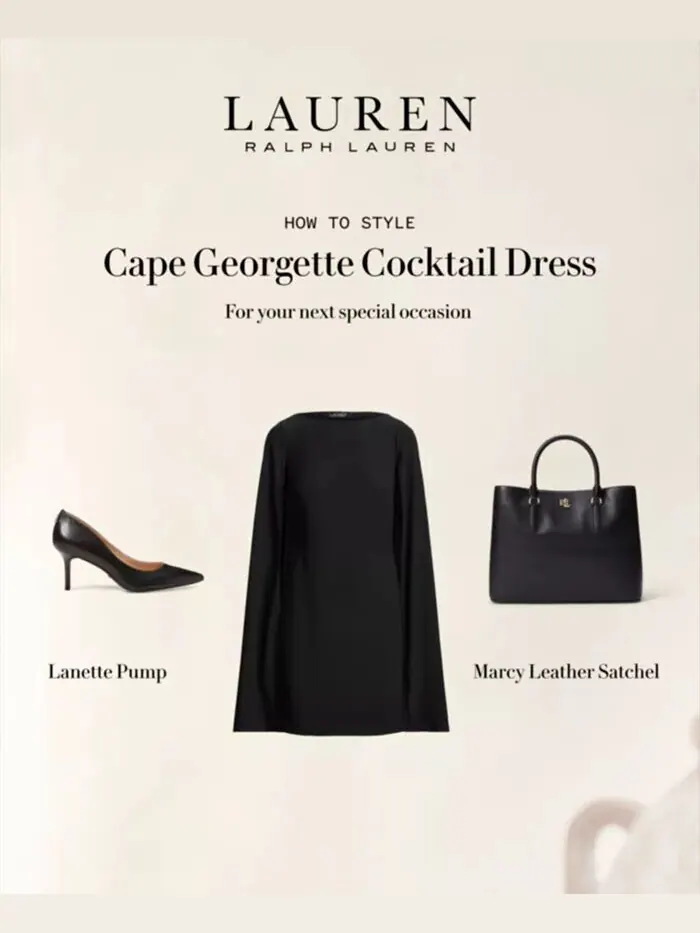 Женская сумка Marcy Satchel из гладкой натуральной кожи большого размера Lauren Ralph Lauren — изображение 11 из 11, черный