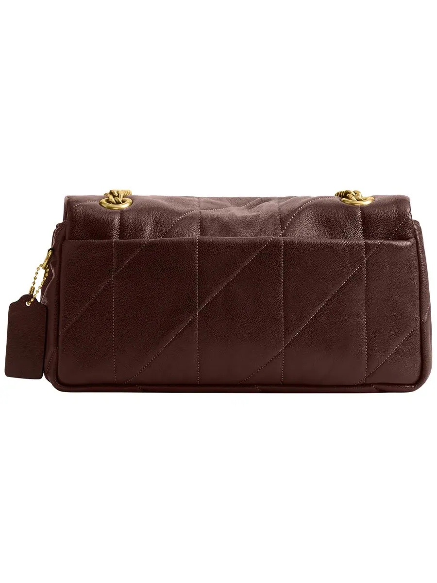 Сумка через плечо COACH Tabby Medium из стеганой кожи — изображение 5 из 10, коричневый