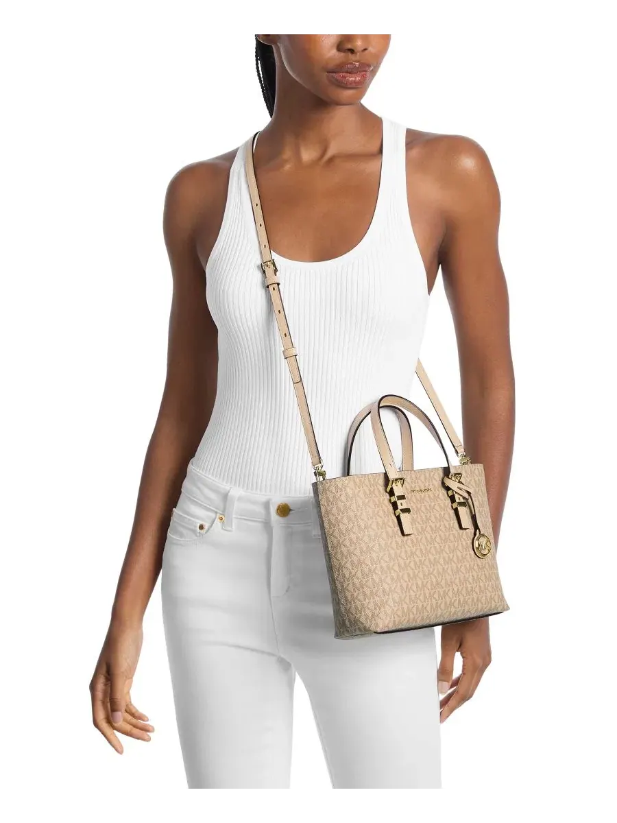 Сумка женская шоппер Michael Kors Quinn Small East West — изображение 2 из 3, хаки