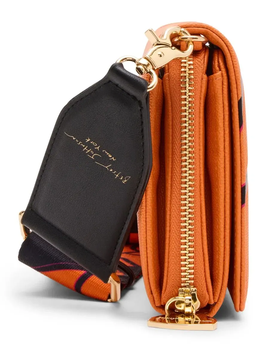 Кошелек на цепочке Game Time Crossbody Wallet Betsey Johnson — изображение 4 из 7, оранжевый