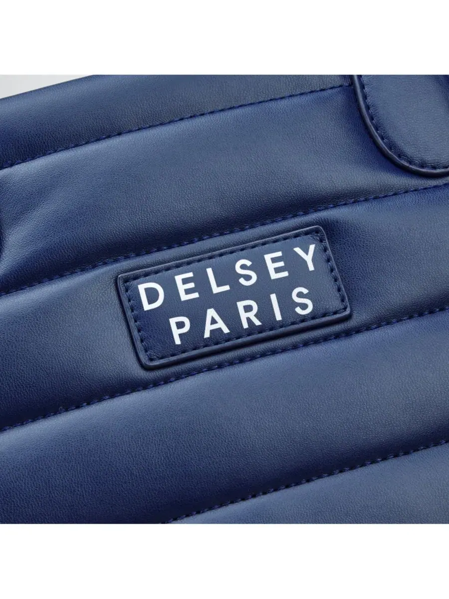 Сумка-шопер с принтом Paris Cruise 3.0 Delsey — изображение 6 из 6, глубокий темно-синий