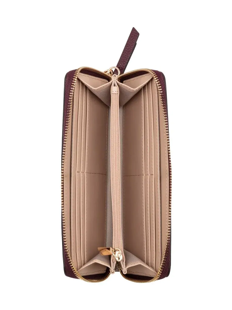 Кошелек-клатч с запястьем Luela Zip Around Nine West — изображение 4 из 4, черничный