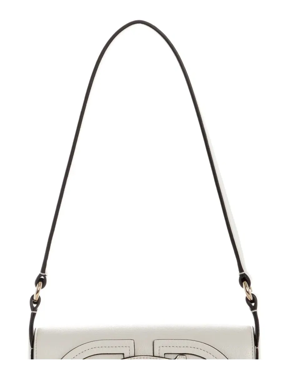 Небольшая сумка через плечо с клапаном Ruby Small Flap Shoulder Handbag GUESS — изображение 3 из 3, белый