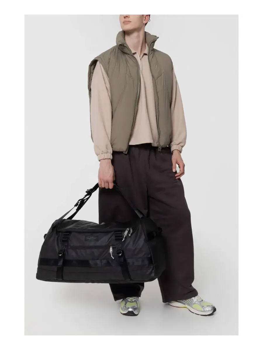 Сумка-рюкзак, средний брезент, черная, 2 сумки-рюкзака Eastpak — 4