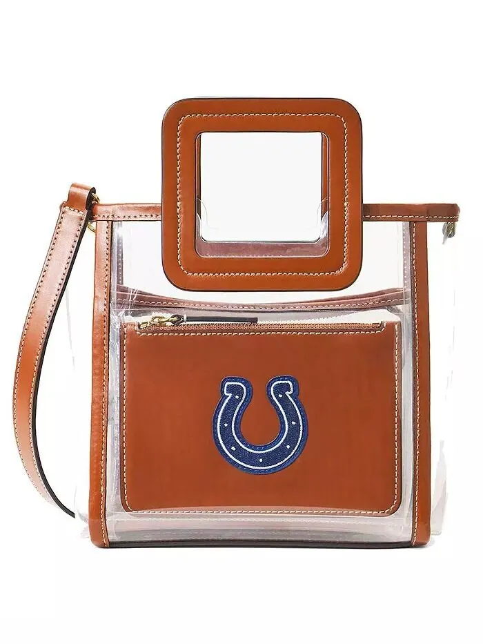 Женская сумка Indianapolis Colts Clear Mini Shirley Staud — без цвета