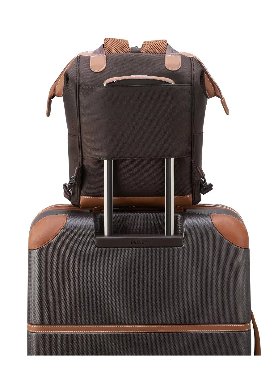 Сумка-шопер Chatelet Air 2.0 15" Totepack Delsey Paris — изображение 9 из 9, шоколад