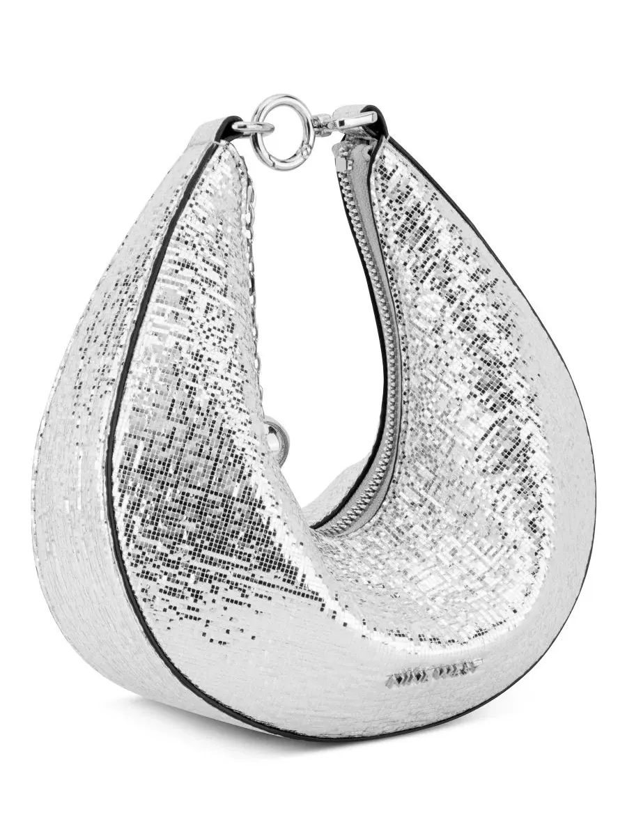 Конвертируемая сумка-кроссбоди Brantlee Nine West — изображение 4 из 10, серебряный