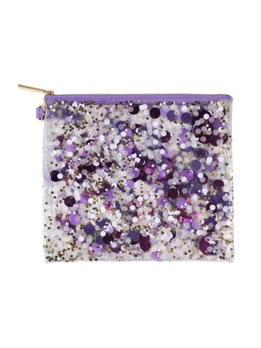 Packed Party Косметичка Spirit Squad Confetti Everything Pouch для женщин (Purple Crush) — фиолетовый