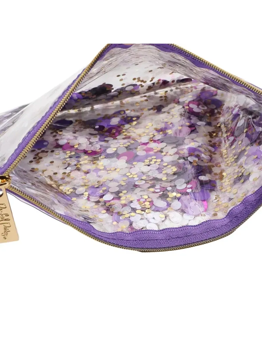 Packed Party Косметичка Spirit Squad Confetti Everything Pouch для женщин (Purple Crush) — изображение 3 из 3, фиолетовый