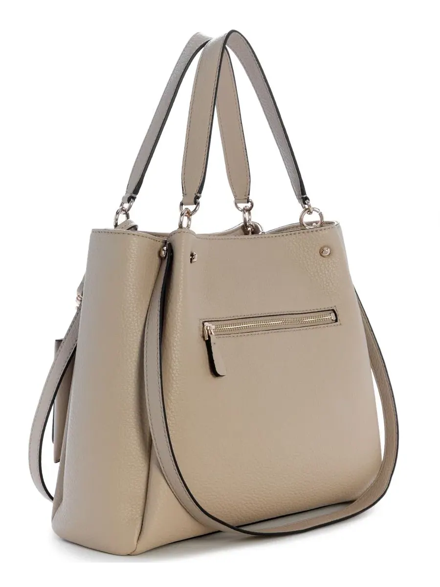 Сумка-шопер GUESS Lorella Girlfriend Medium — изображение 2 из 4, кость