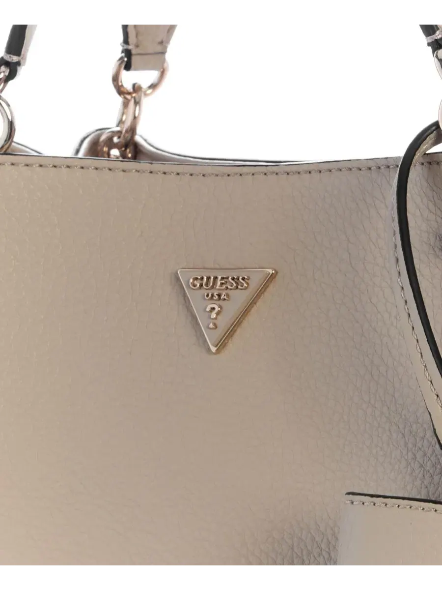 Сумка-шопер GUESS Lorella Girlfriend Medium — изображение 3 из 4, кость