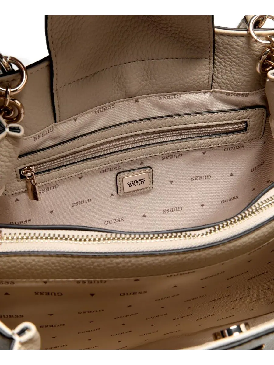 Сумка-шопер GUESS Lorella Girlfriend Medium — изображение 4 из 4, кость