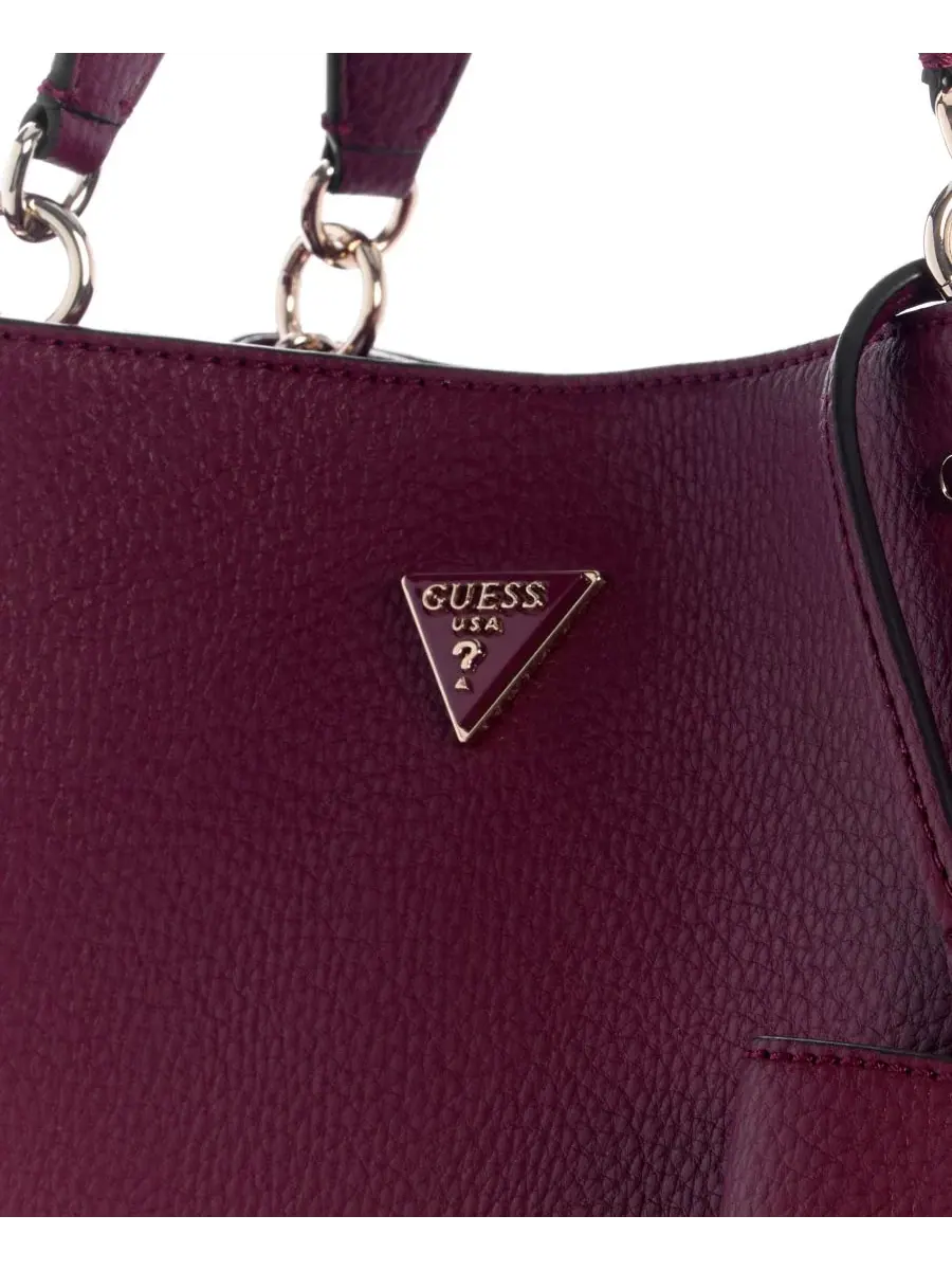 Сумка-шопер GUESS Lorella Girlfriend Medium — изображение 3 из 4, фиолетовый