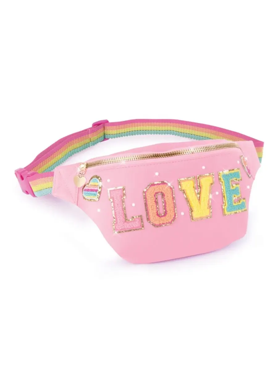 Сумка-бананка с заплатками Fashion Bag with Patches Make It Real — изображение 3 из 4, мульти