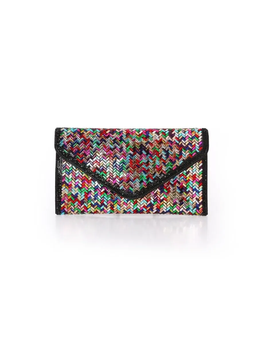Вечерний клатч с кристаллами Color Blast Jewel Badgley Mischka