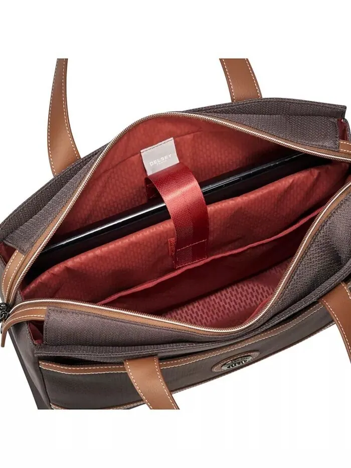 Сумка через плечо Chatelet Air 2.0 Delsey — изображение 8 из 10, шоколад