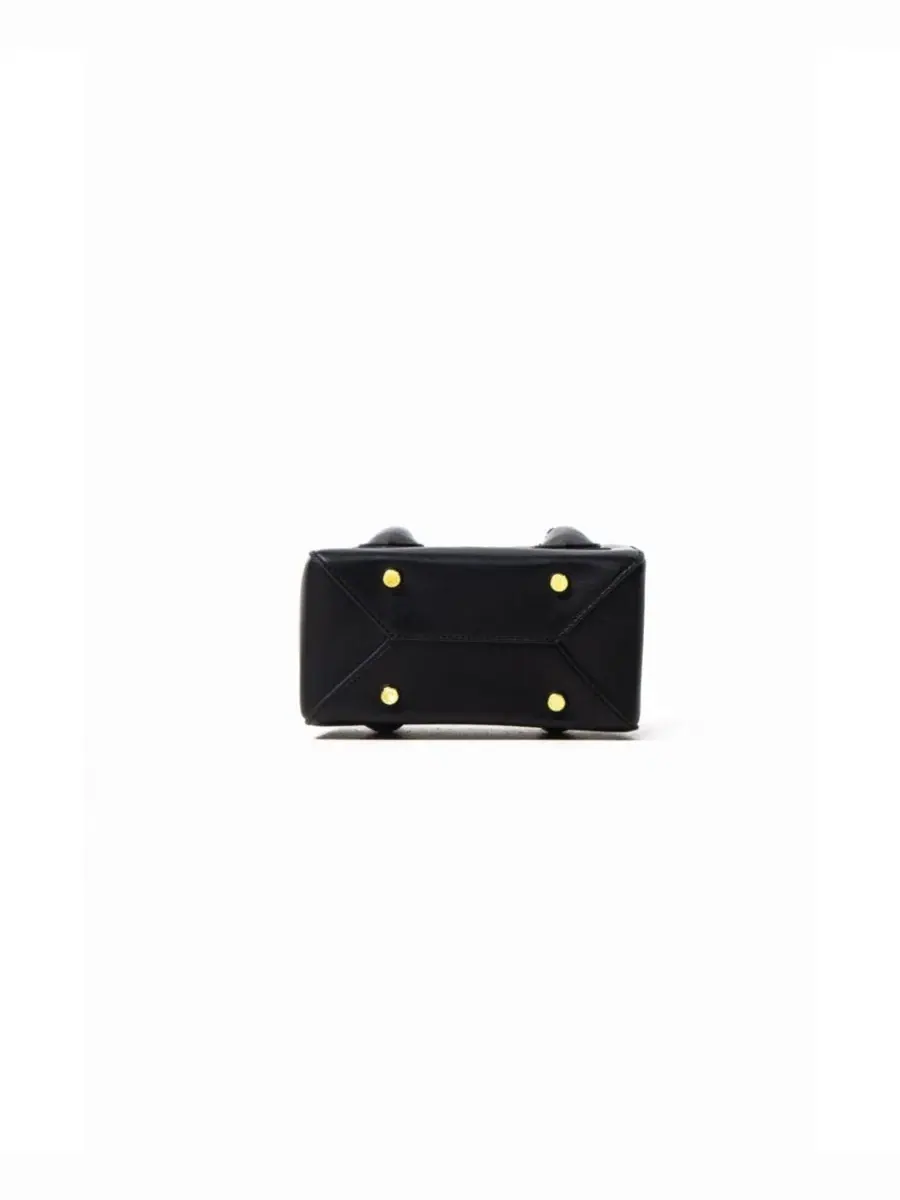 Сумка-тоут с золотой фурнитурой Boxy Tote Mèsan — изображение 8 из 8, черный